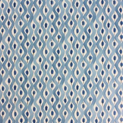 Nina Campbell Les Reves Wallpapers Beau Rivage Wallpaper - Blue / Indigo - NCW4301-06