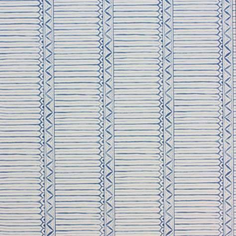 Nina Campbell Les Reves Wallpapers Domiers Wallpaper - Indigo / Ivory - NCW4307-04