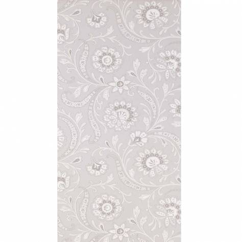 Nina Campbell Les Indiennes Wallpapers Baville Wallpaper - Grey / Chalk - NCW4351-06