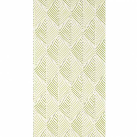 Nina Campbell Les Indiennes Wallpapers Bonnelles Wallpaper - Green / Ivory - NCW4352-05