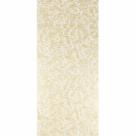 Nina Campbell Les Indiennes Wallpapers Arles Wallpaper - Gold / Ivory - NCW4355-01
