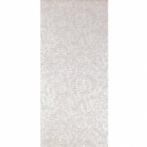 Nina Campbell Les Indiennes Wallpapers Arles Wallpaper - Dove / Silver - NCW4355-02