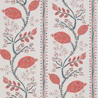 Pomegranate Trail Wallpaper - Red / French Blue