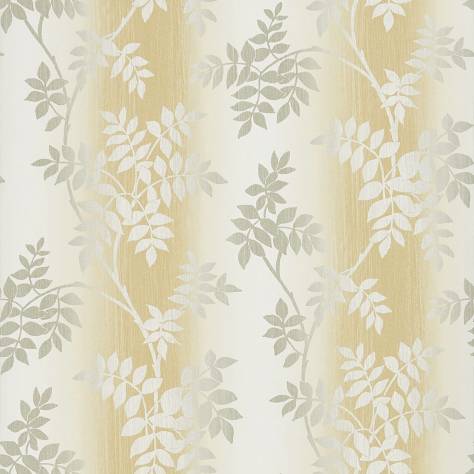 Nina Campbell Ashdown Wallpapers Posingford Wallpaper - Yellow / Grey - NCW4394-02