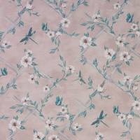 Rosanna Trellis Wallpaper - Blush / Jade / White