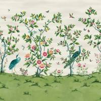 Florence Wallpaper - Fig Blossom/Apple/Peony