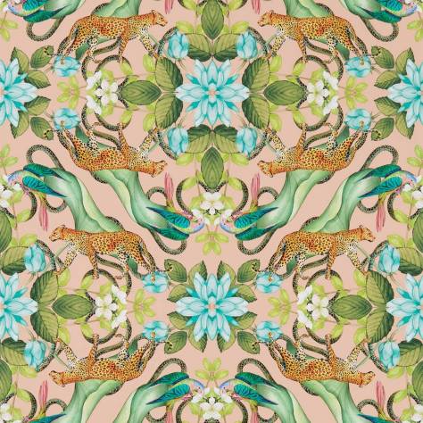 Wedgwood Botanical Wonders Wallpapers Menagerie Wallpaper - Blush - W0131/02