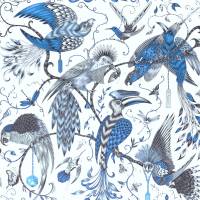 Emma J Shipley Audobon Wallpaper - Blue