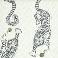 Emma J Shipley Tigris Wallpaper - Monochrome