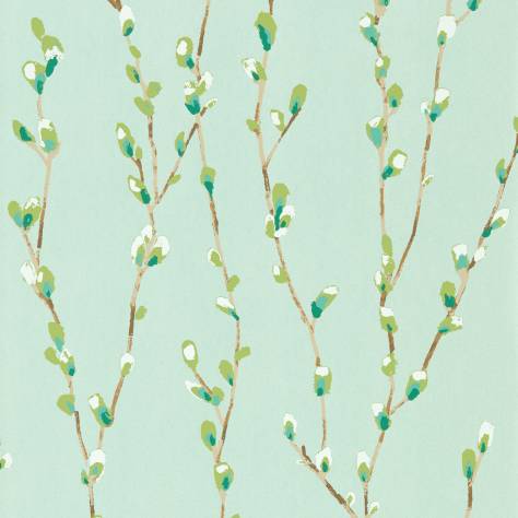 Harlequin Standing Ovation Wallpapers Salice Wallpaper - Mint/Emerald - HSTO111469
