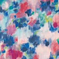 Exuberance Wallpaper - Fuchsia/Ultramarine