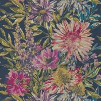 Floreale Wallpaper - Heather/Navy