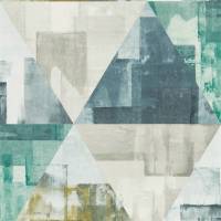 Geodesic Wallpaper - Emerald/Linden
