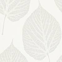 Leaf Wallpaper Beaded - Pearl
