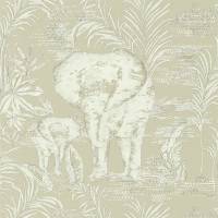 Kinabalu Wallpaper - Linen/Blush
