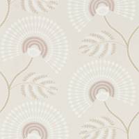 Louella Wallpaper - Rose Quartz/Pearl