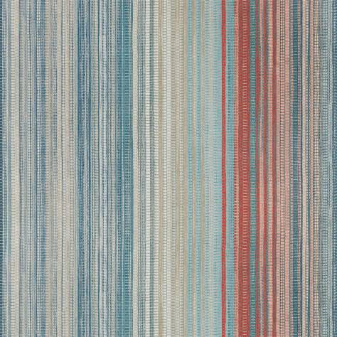 Harlequin Momentum Wallpapers Vol. 5 Spectro Stripe Wallpaper - Teal Sedona Rust - HMWF111961