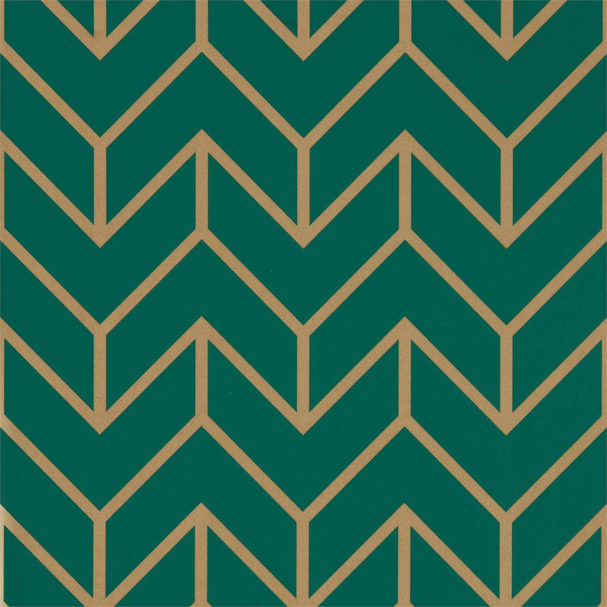 Tessellation Wallpaper - Teal Gold (HMWF111984) - Harlequin Momentum  Wallpapers Vol. 5 Collection