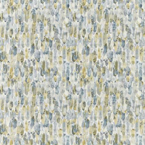 Harlequin Anthozoa Wallpapers Kelambu Wallpaper - Graphite / Mustard - HANZ111663