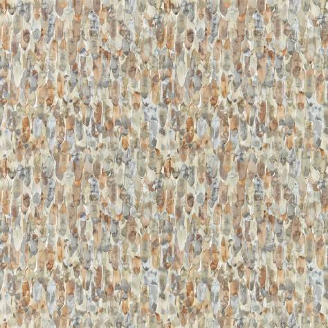 Harlequin Anthozoa Wallpapers Kelambu Wallpaper - Amber / Slate - HANZ111666