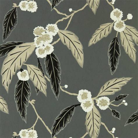 Harlequin Salinas Wallpapers Coppice Wallpaper - Ebony / Putty / Snow - HSAW112136