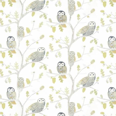 Harlequin Book of Little Treasures Wallpapers Little Owls Wallpaper - Kiwi - HLTF112627