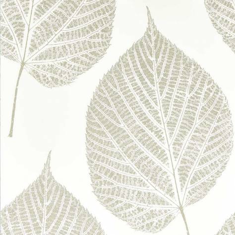 Harlequin Colour 1 Wallpaper Leaf Wallpaper - Chalk/Silver - HTEW112609