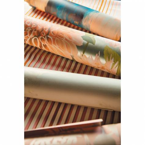 Harlequin Colour 2 Wallpapers Perception Wallpaper - Brazillian Rosewood/Temple Grey/New Beginnings - HQN2112833