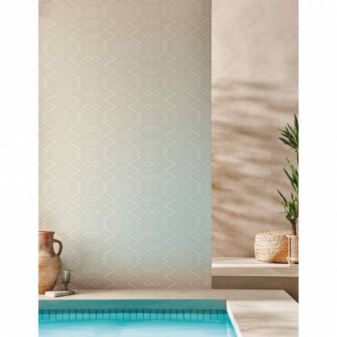 Harlequin Colour 2 Wallpapers Ankara Wallpaper - Sail Cloth/Diffused Light - HQN2112847