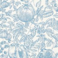 Melograno Wallpaper - Celestial/Fig Blossom