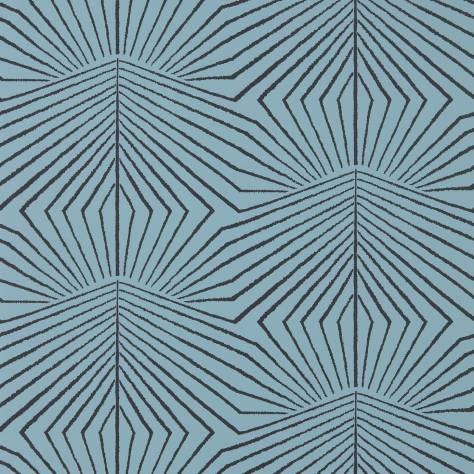 Harlequin Colour 3 Wallpapers Dawning Wallpaper - Copenhagen Blue/Ritual - HQN3112929