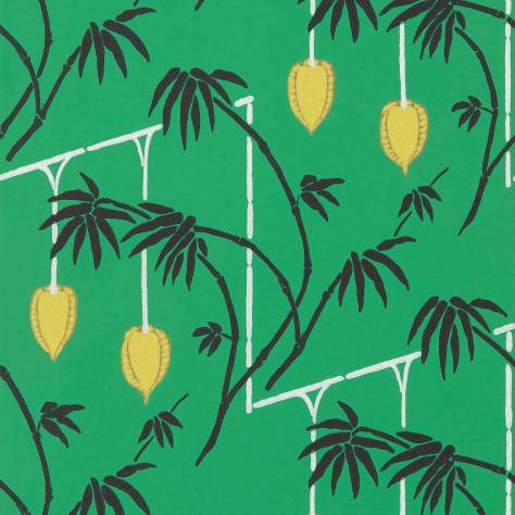 Harlequin Colour 3 Wallpapers Kimiko Wallpaper - Bottle Green/Chartreuse - HQN3112938