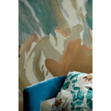 Harlequin Colour 4 Wallcoverings Foresta Wallpaper - Ethereal/Parchment - HC4W113000