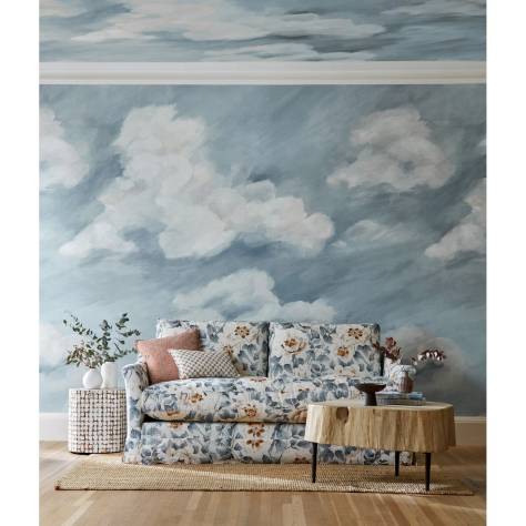 Harlequin Colour 4 Wallcoverings Air Wallpaper - Sky Blue - HC4W113003