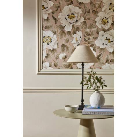 Harlequin Colour 4 Wallcoverings Florent Wallpaper - Seaglass/Clover/Rosehip - HC4W113015