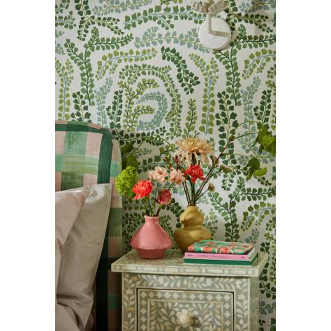 Harlequin Colour 4 Wallcoverings Fayola Wallpaper - Incense/First Light - HC4W113018