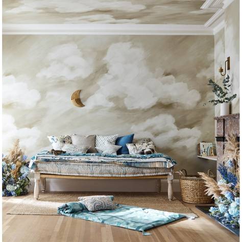 Harlequin Colour 4 Wallcoverings Eternal Oak Wallpaper - Incense/Pearl - HC4W113022