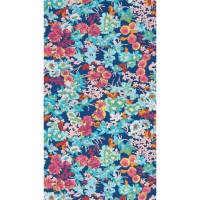 Wildflower Meadow Wallpaper - Lapis/Carnelian/Aquamarine