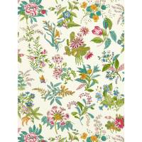 Woodland Floral Wallpaper - Peridot/Ruby/Pearl
