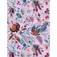 Wonderland Floral Wallpaper - Amethyst/Lapis/Ruby