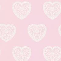 Sweet Hearts Wallpaper - Soft Pink
