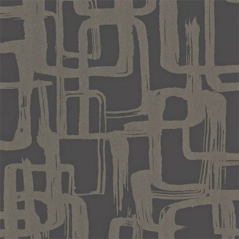 Harlequin Momentum Wallpapers Vol. 3 Asuka Wallpaper - Champagne/Flint - HMOW110907